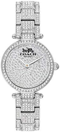 Riyadh, Watches, SAR 600,  Coach Silver Dial Crystal Watch In Riyadh