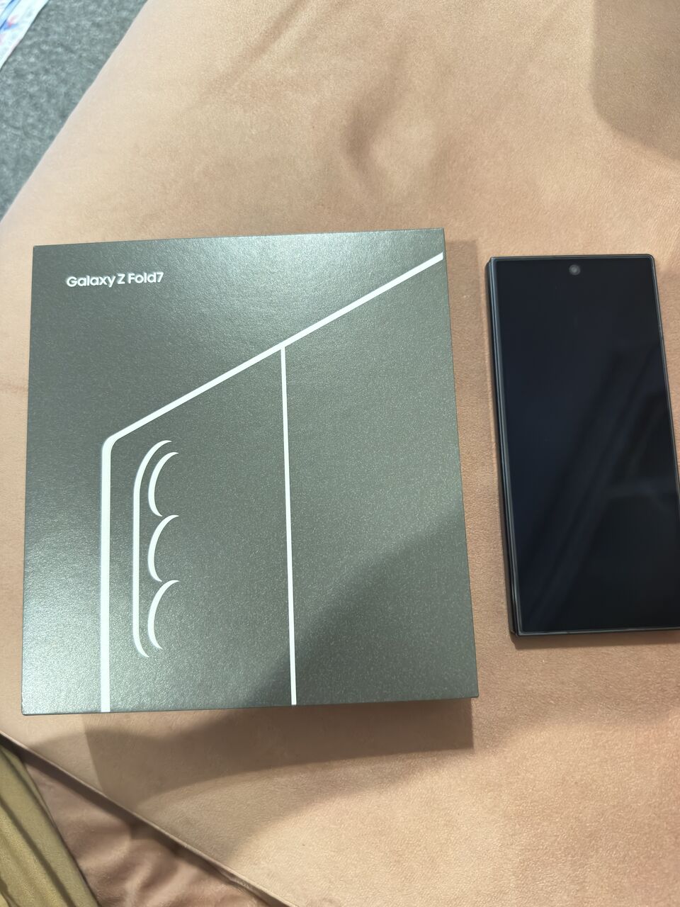 Al Yarmouk, Mobile Phones, SAR 4500,  Samsung Galaxy Z Fold7 &ndash; Jet Black | Barely Used