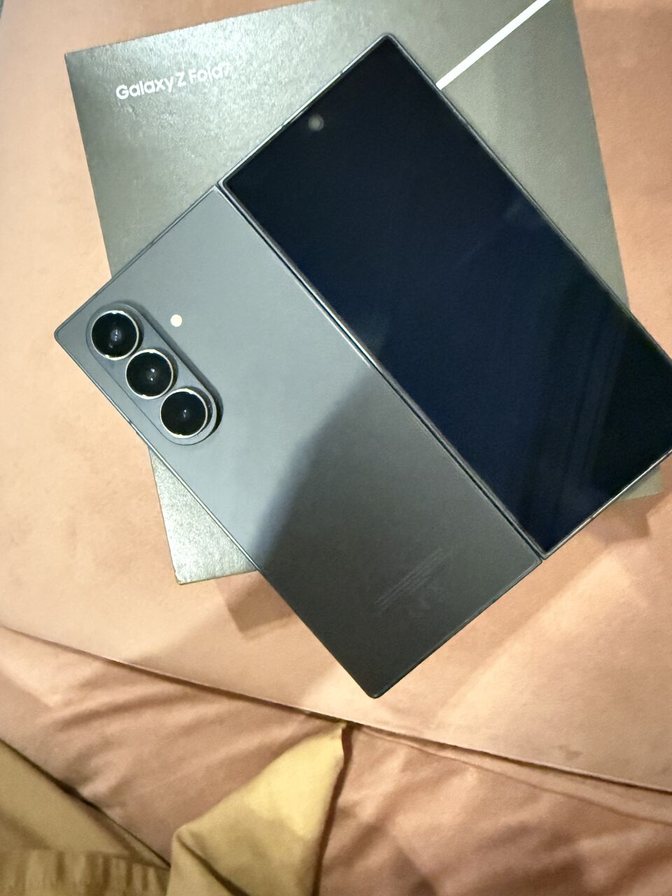 Al Yarmouk, Mobile Phones, SAR 4500,  Samsung Galaxy Z Fold7 &ndash; Jet Black | Barely Used