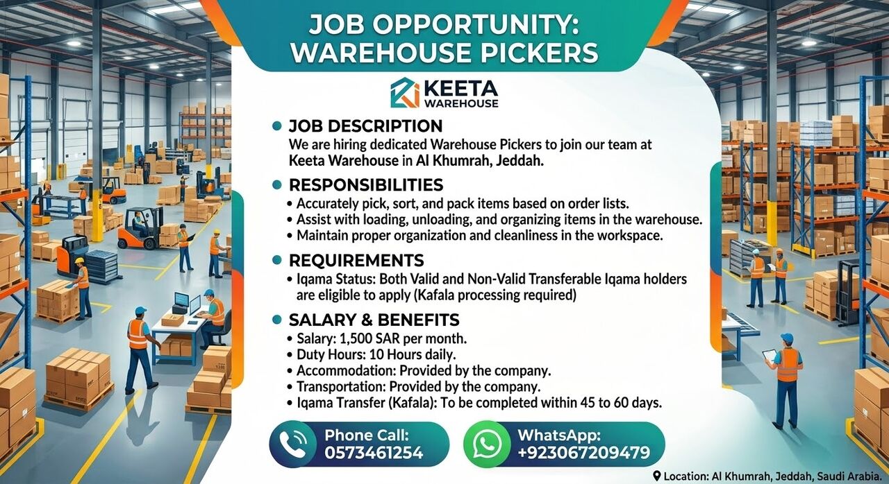 Al Safa, Jobs, Picker