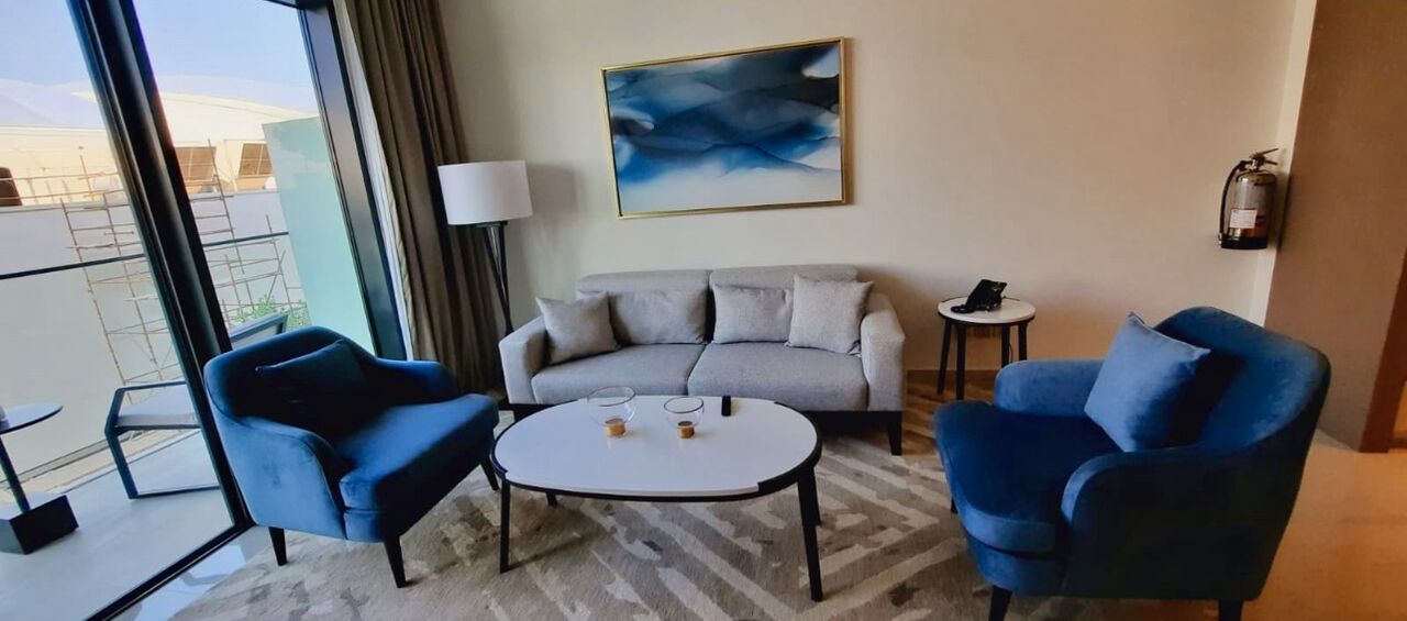 Riyadh, Apartments, Flats, Houses & Villas, SAR 800/day,  Furnished,  1 BR,  Luxury Fully Furnished 1BR At The Address Residences &ndash; Marassi Al Bahrain