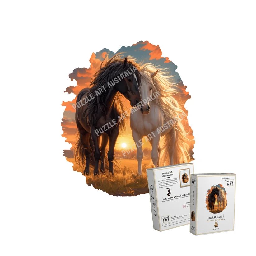 Sydney, Baby & Kid Stuff, AUD 55,  Horse Love - Puzzle Art Australia - Horse Wooden Puzzle Australia