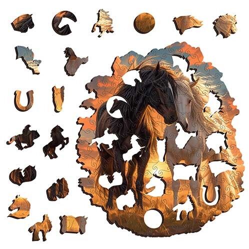 Sydney, Baby & Kid Stuff, AUD 55,  Horse Love - Puzzle Art Australia - Horse Wooden Puzzle Australia