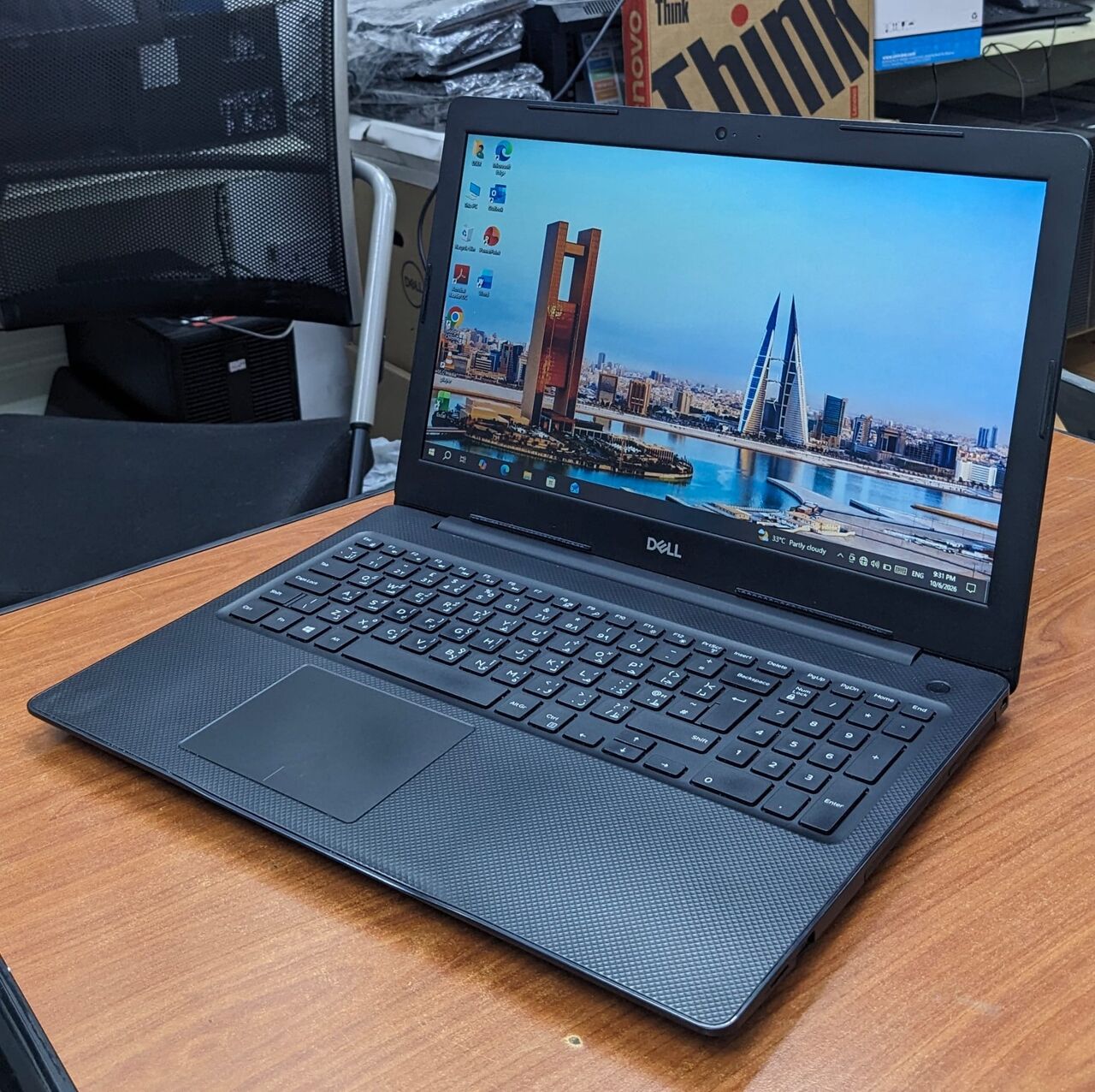 Manama, Computers, BHD 85,  DELL 10th Gen Core I3 Laptop 8GB DDR4 RAM 128GB M.2 SSD + 250GB HDD 15.6" Display