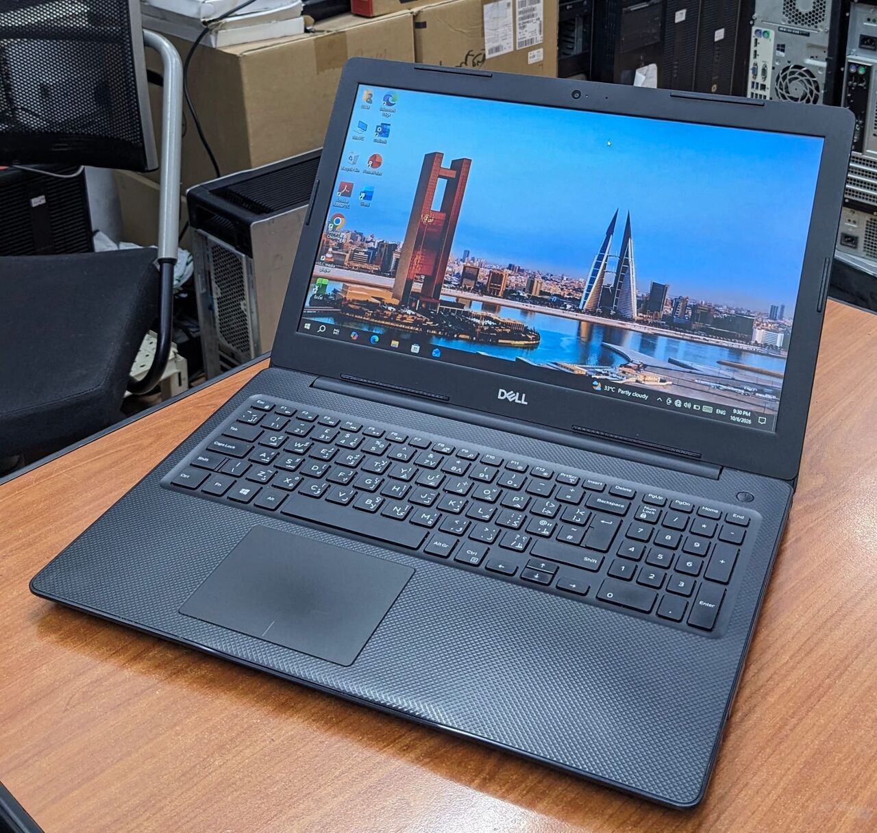 Manama, Computers, BHD 85,  DELL 10th Gen Core I3 Laptop 8GB DDR4 RAM 128GB M.2 SSD + 250GB HDD 15.6" Display