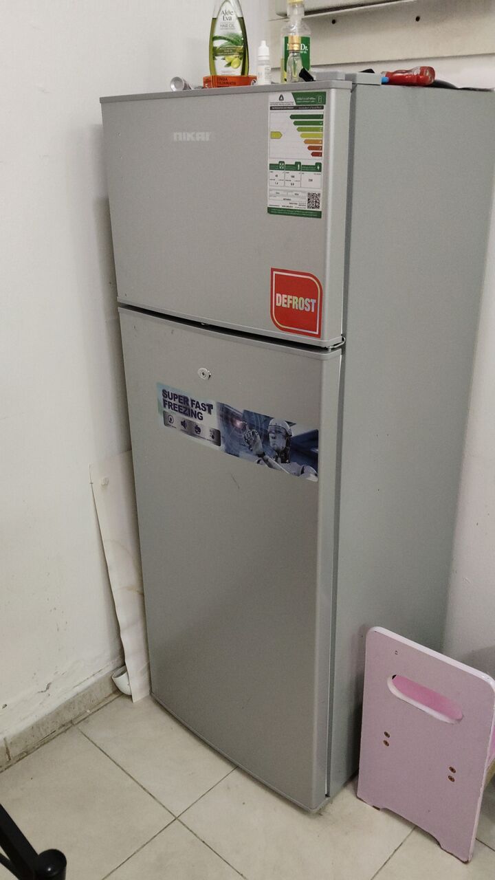 Riyadh, Electronics, SAR 1600,  Nikai Refrigerator 206 Litres Double Door And Nikai Top Load Fully Auto Washing Machine