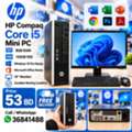 BHD 53,  HP CORE I5 Mini PC SET 8GB RAM 120GB SSD 19" Monitor Call/36841488
