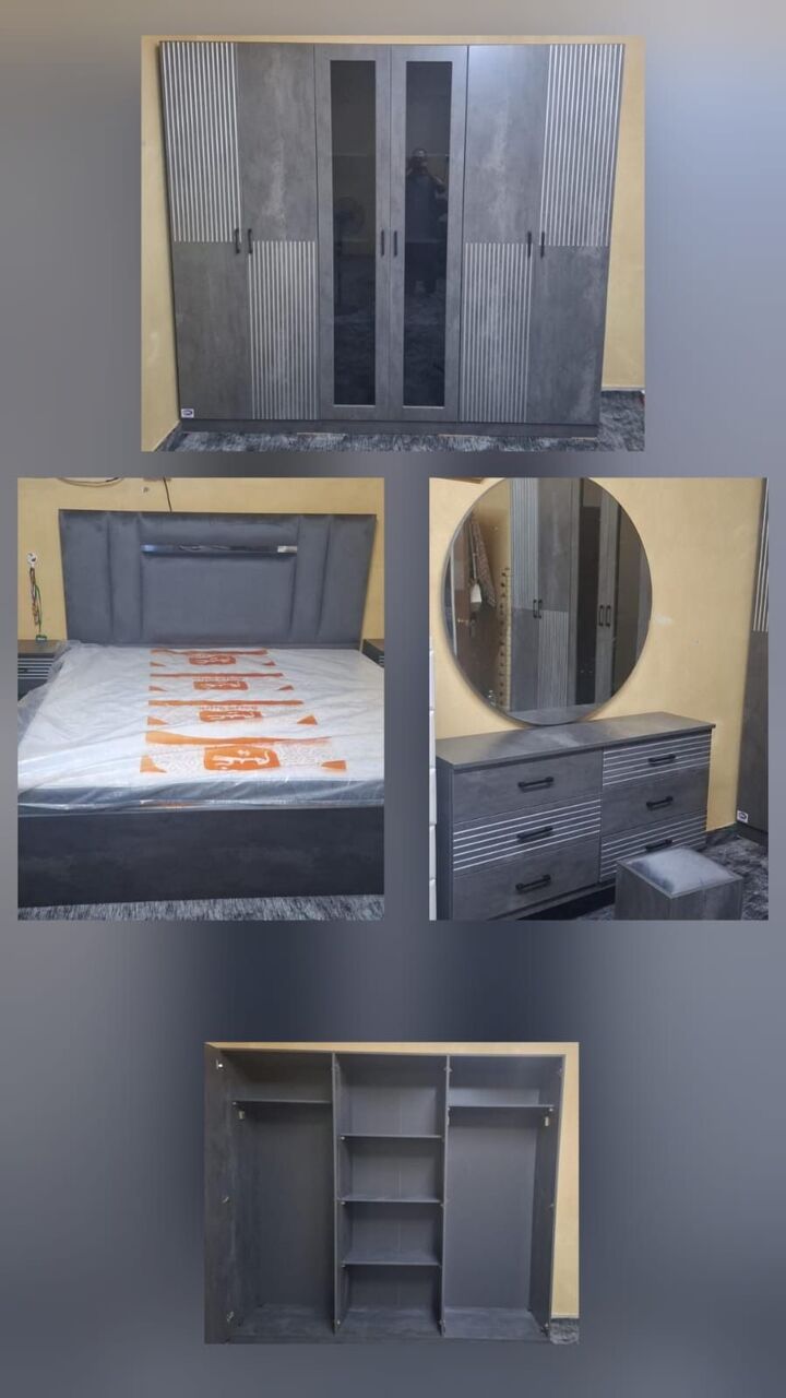 Al Malqa, Furniture, SAR 111,  New Bedroom Set Sale Online Home Devlree Free