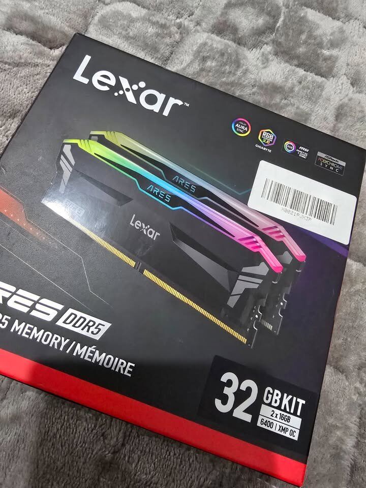 Riyadh, Computers, SAR 1850,  Lexar DDR5 32GB 6400 Mhz Memory