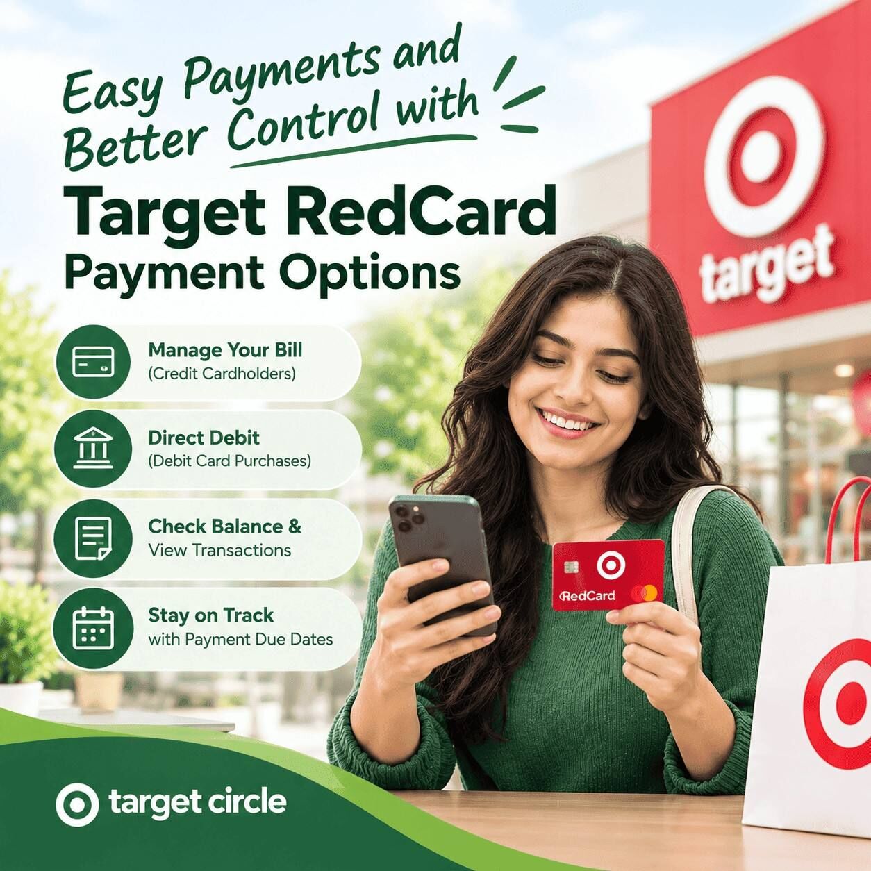Miami, Financial, More Convenient Shopping Experience With Target Circle Card Features