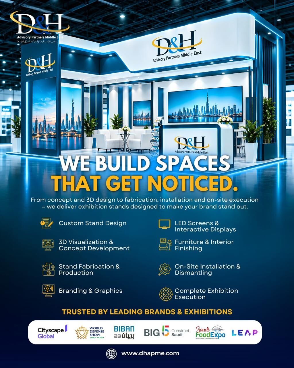 Dammam, Event Planning, Exhibition Booth/Stand Building And Fitouts Works