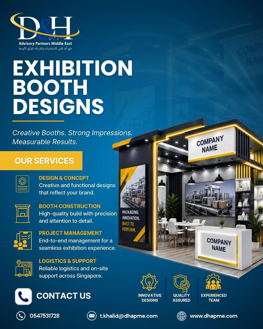 Dammam, Event Planning, Exhibition Booth/Stand Building And Fitouts Works