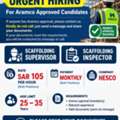 SCAFFOLDING SUPERVISOR & INSPECTOR