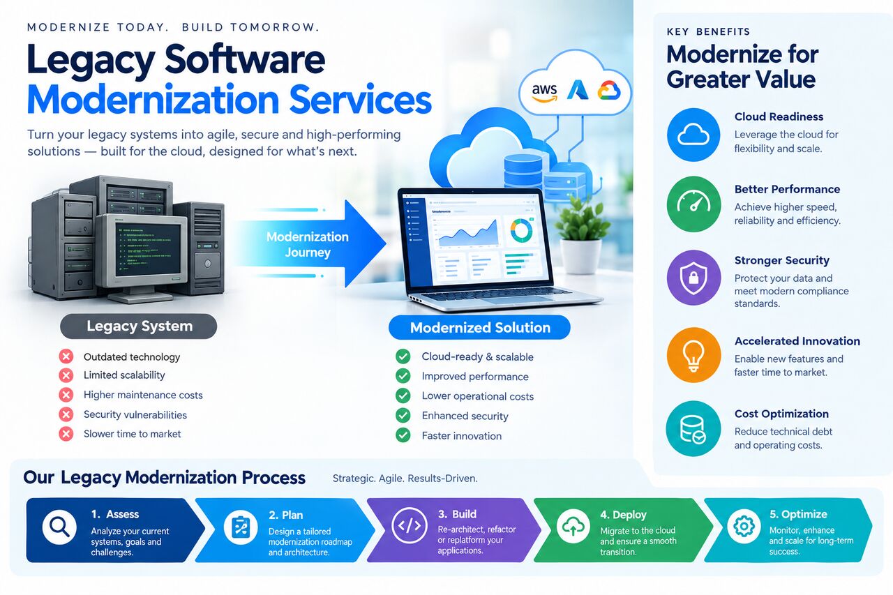 Sydney, Computer, Legacy Software Modernization Services For Growth!