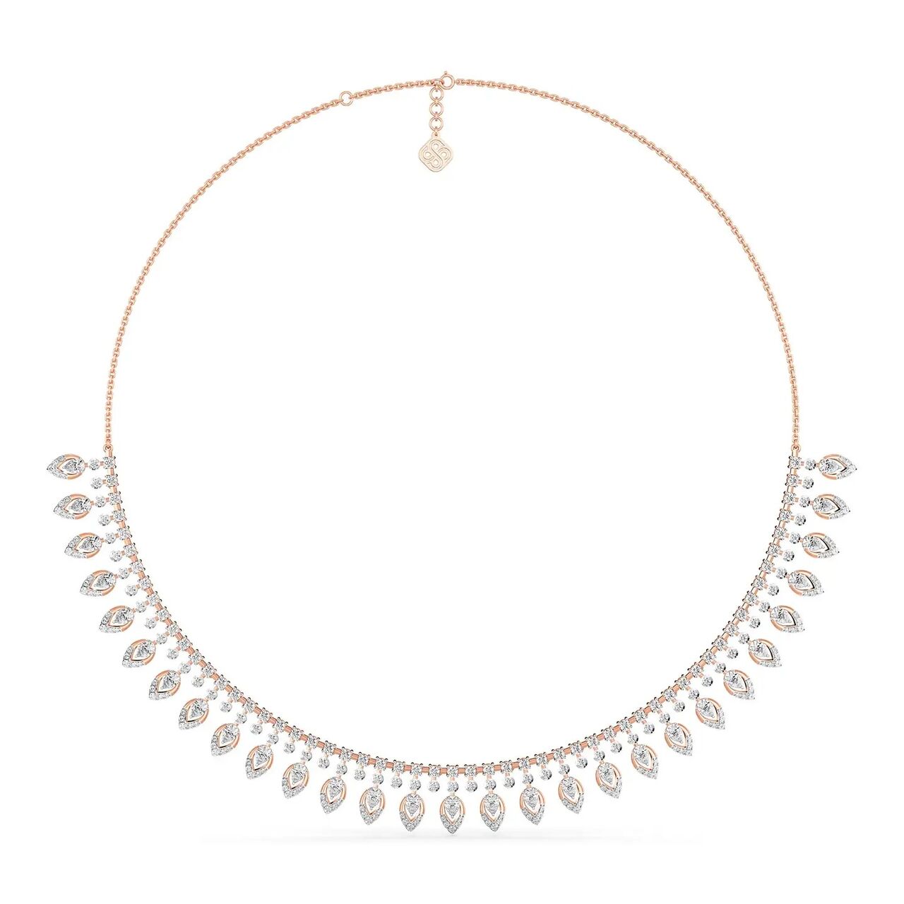 Ahmedabad, Jewelry, Lab Grown Diamond Bridal Necklaces &ndash; Elegant Wedding Designs