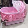 SAR 260,  Brand New And Packed Baby Girl Crib In Pink Color.