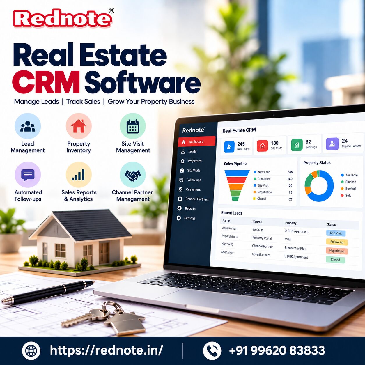 Mumbai, Software Development, Real Estate CRM Software For Growing Property Businesses