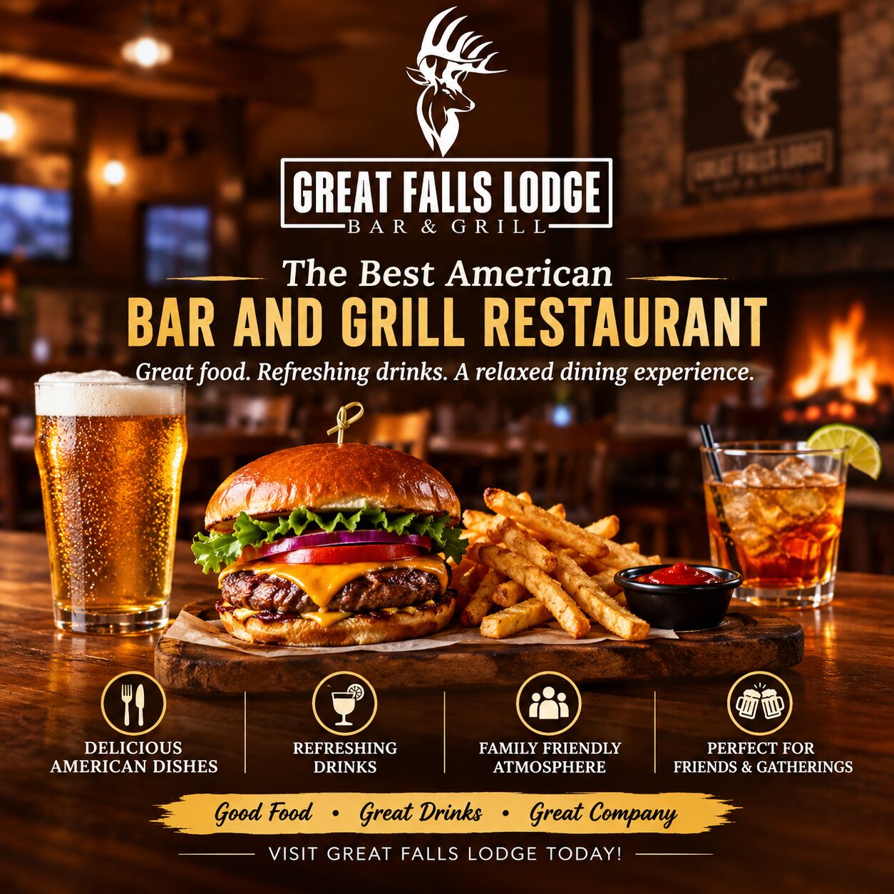 New York, Food & Drink, Best American Bar And Grill Restaurant