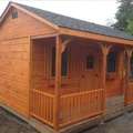 Barn Sheds With Porch For Stylish Outdoor Storage