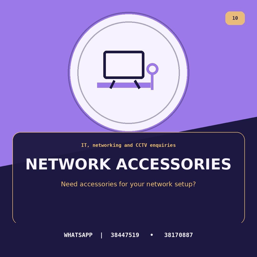 Gudaibiya, Business, NETWORK ASSESARIES