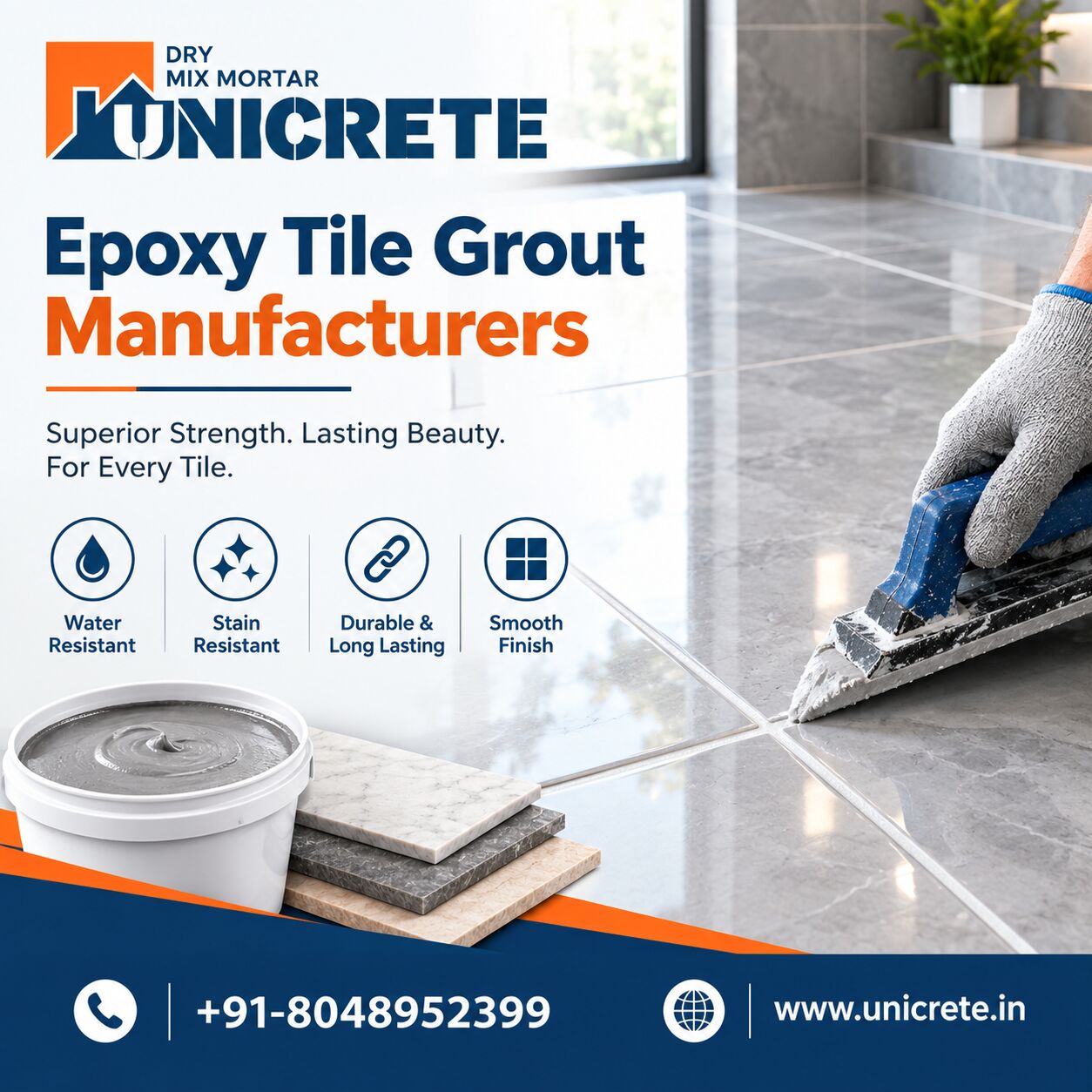 Haryana, Construction, Epoxy Tile Grout Manufacturers