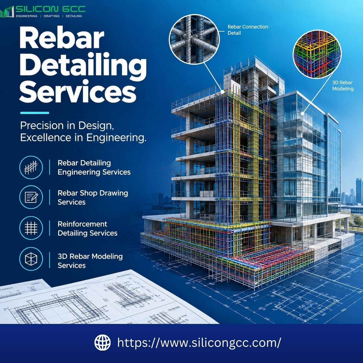 Abu Dhabi, Construction, Rebar Detailing Services In Abu Dhabi, UAE