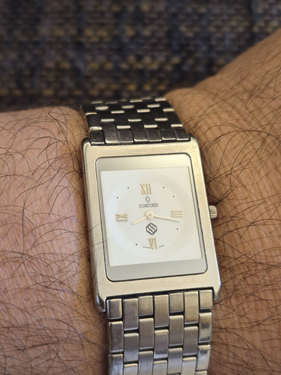 Riyadh, Watches, SAR 1450,  Concord Watch For Men Original Swiss Made
