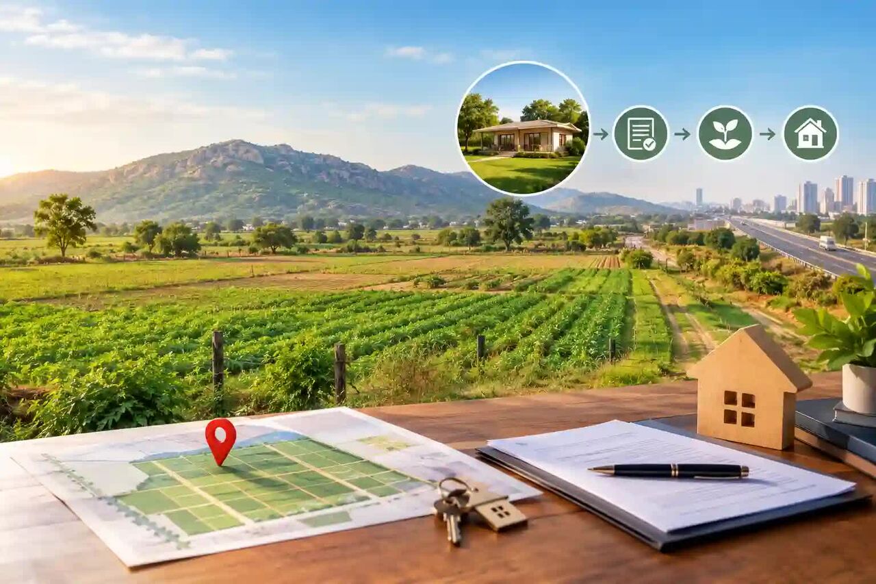 Jaipur, Agricultural Land, INR 10000000,  1250 Sq. Meter,  Discover Naugaon Farmhouses For A Peaceful Weekend Retreat