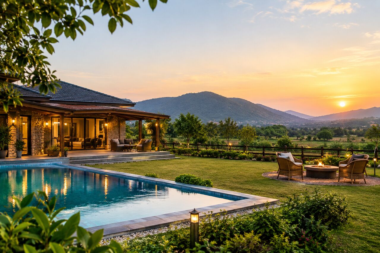 Jaipur, Agricultural Land, INR 10000000,  1250 Sq. Meter,  Discover Naugaon Farmhouses For A Peaceful Weekend Retreat