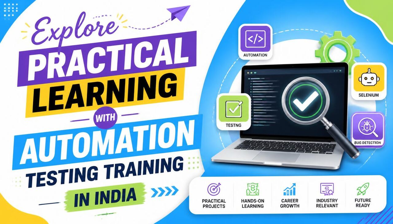 Noida, Education, Explore Practical Learning With Automation Testing Training In India