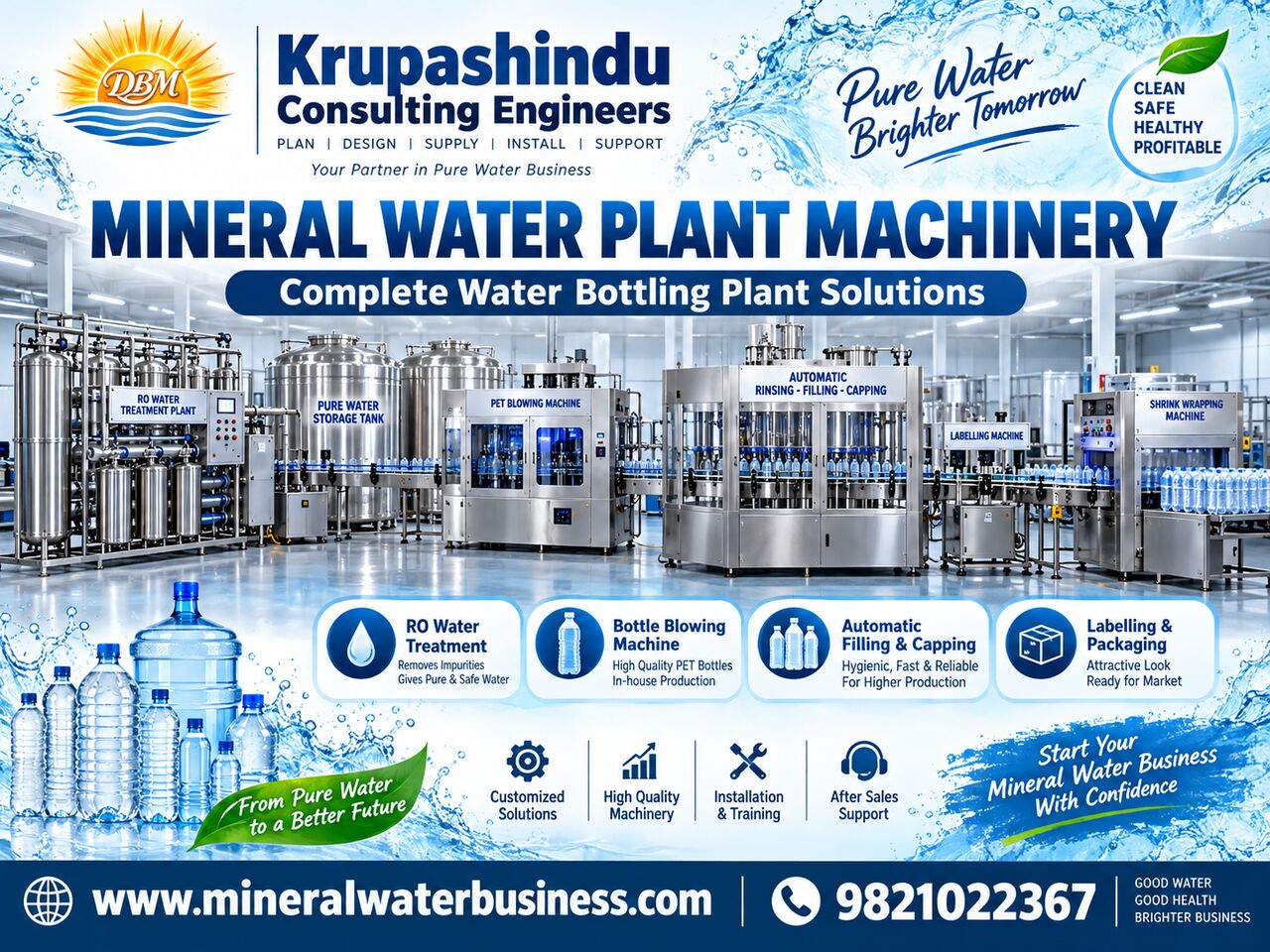 Navi Mumbai, Machinery, INR 2200000,  Mineral Water Plant Supplier In Gujarat