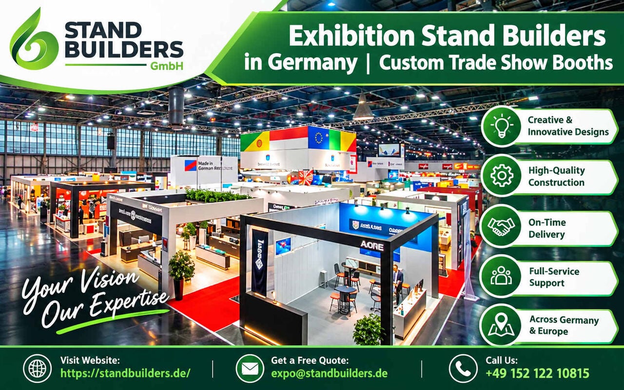 Berlin, Business, Exhibition Stand Builders In Germany | Custom Trade Show Booths