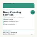 DEEP CLEANING SERVICES