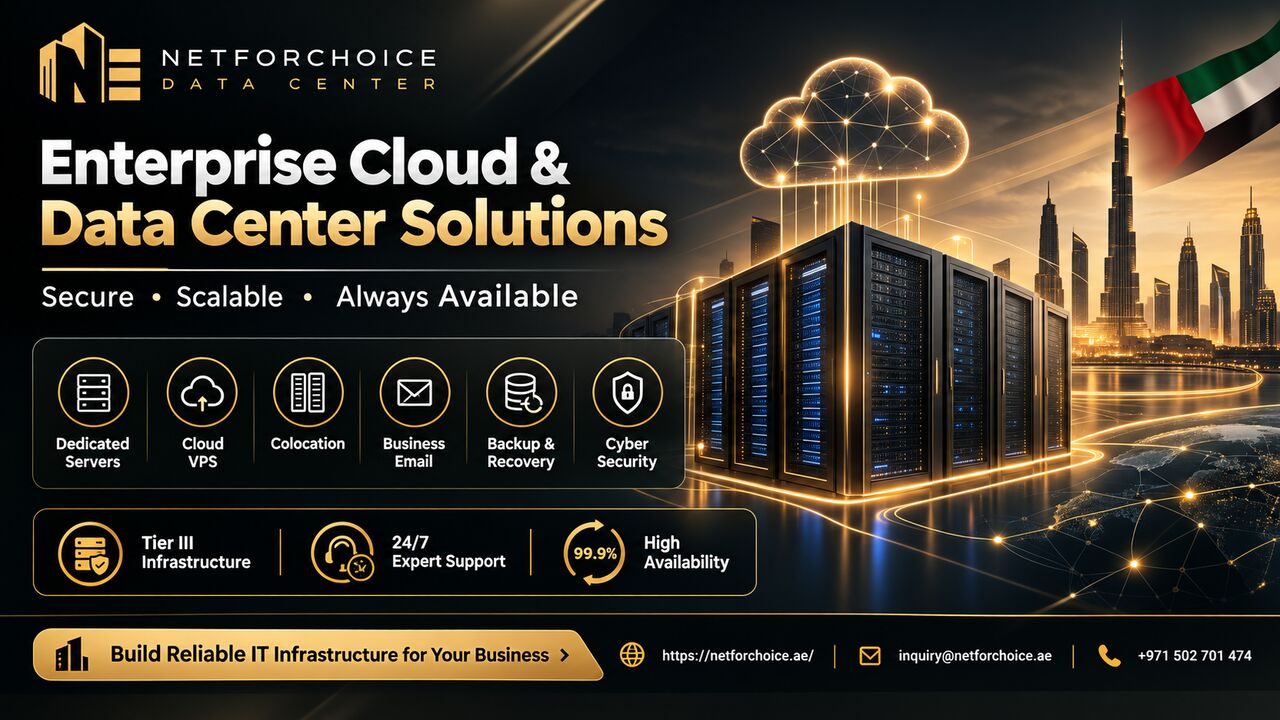 Dubai, Computer, Colocation Data Center For Business Servers
