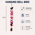 USD 8,  Handmade Wall Hanging Bell Bird Décor | Multicolor Ornament | Pack Of 2