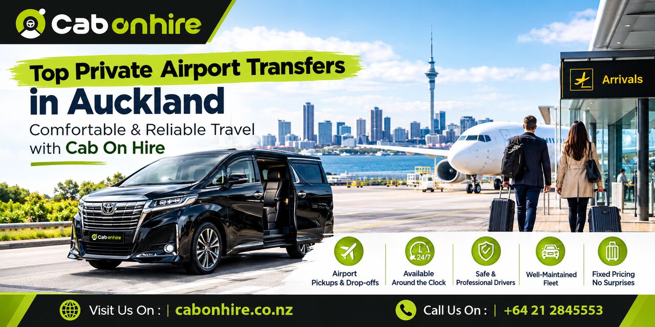 Auckland, Travel, Top Private Airport Transfers In Auckland &ndash; Comfortable & Reliable Travel With Cab On Hire
