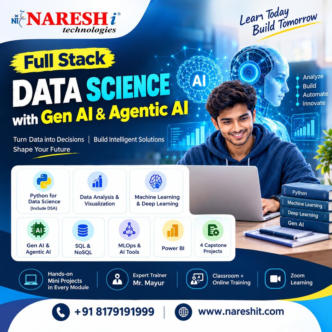 Hyderabad, Education, Data Science Online Training | Python & Machine Learning Course