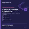 EVENT AND OUTdoor Promossion