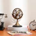 USD 50,  7" Brass Armillary Sphere On Base