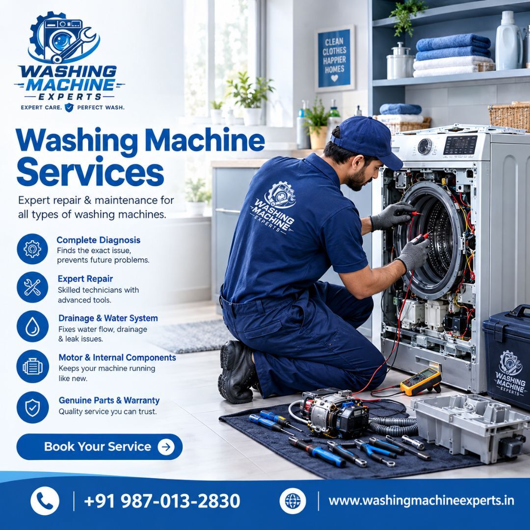 Gurugram, Business, Looking For Washing Machine Service In Delhi? Start Here