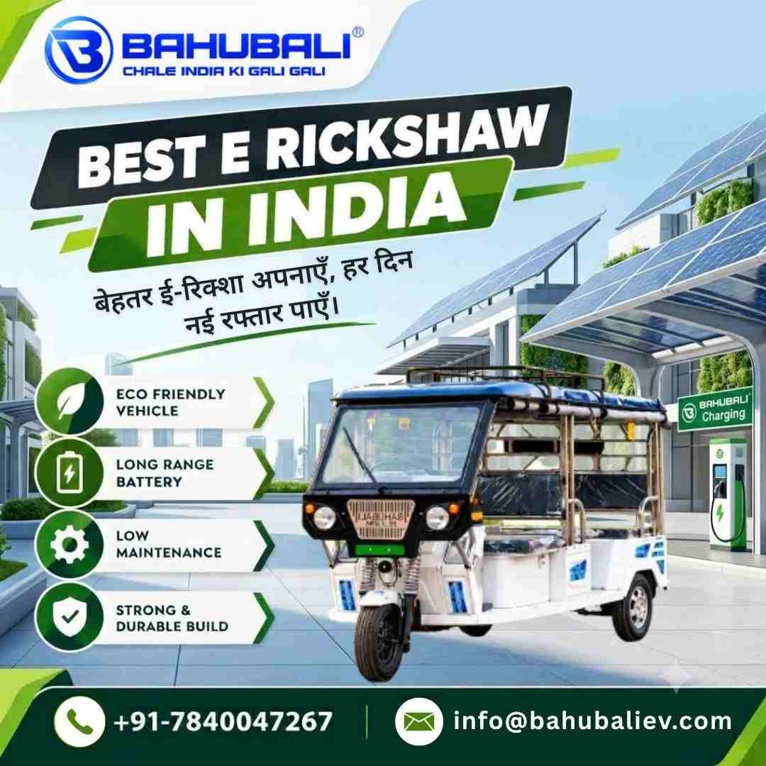 New Delhi, Vehicles, Cars & Trucks , INR 1,  BAHUBALI XXL9 ULTRA (H),  2026,  Manual,  41 KM,  Best E Rickshaw In India