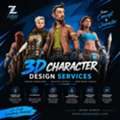 3D Character Design Services | Zelny Studio