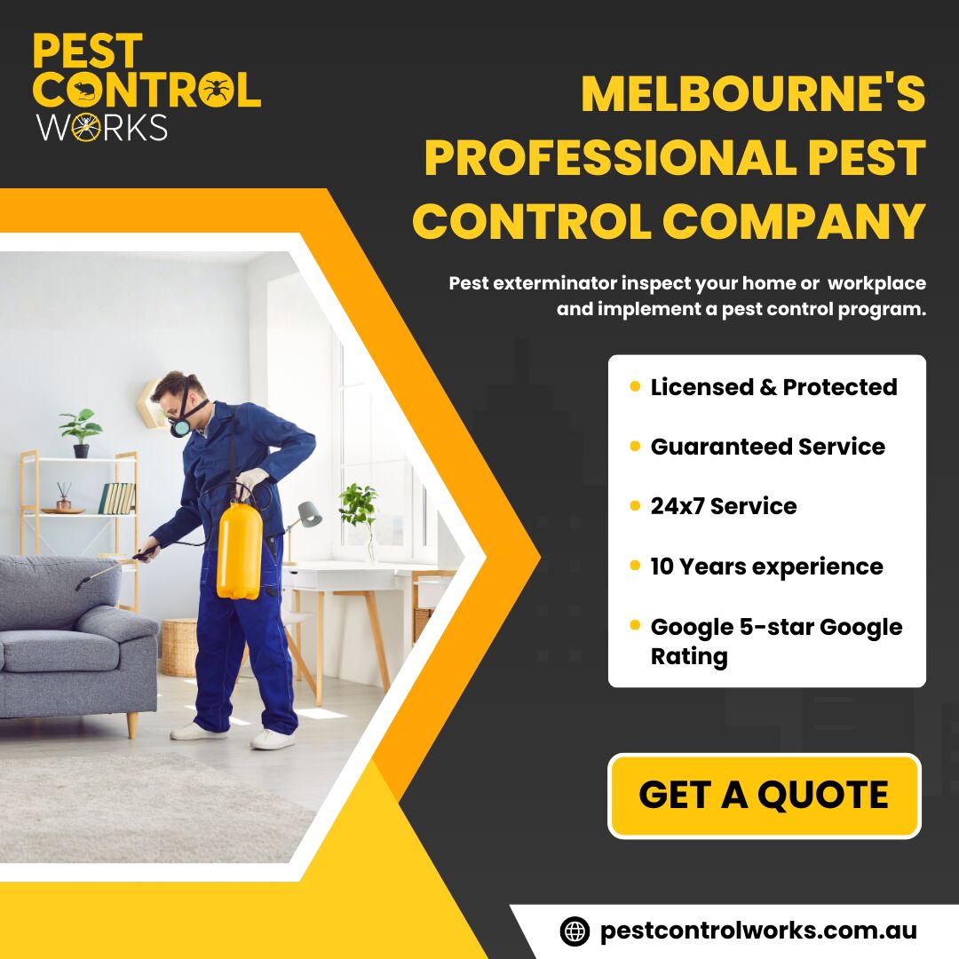 Melbourne, Cleaning, Pest Control Kensington For Trusted Local Pest Solutions | Pest Control Works