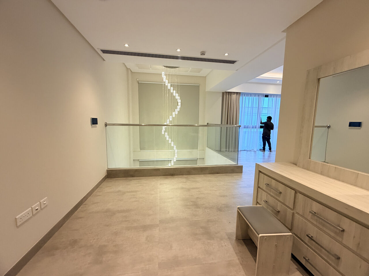 Saar, Apartments, Flats, Houses & Villas, BHD 500/month,  Furnished,  1 BR,  101 Sq. Meter,  Premium Furnished 1BR Duplex | Pool &Gym | Balcony