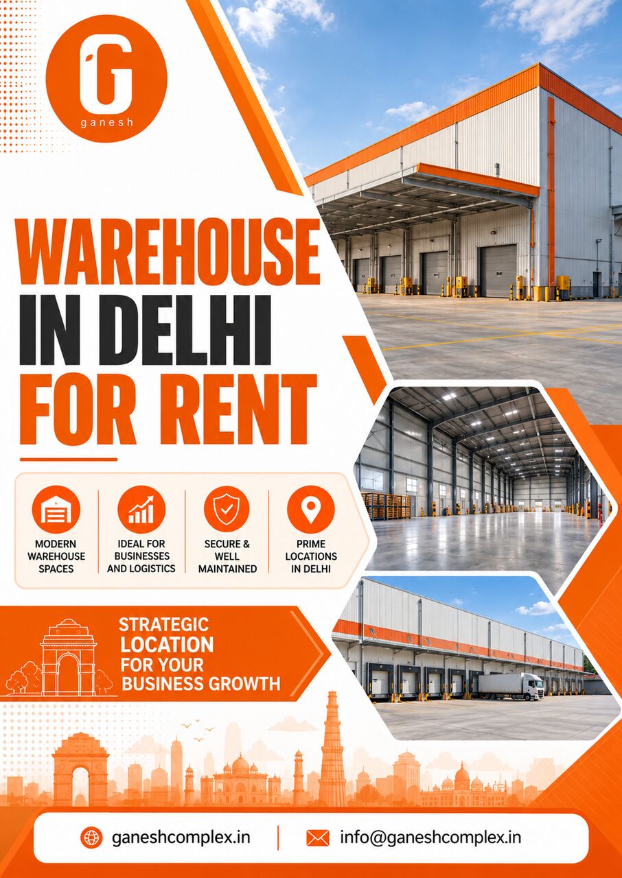 Gurugram, Real Estate, Warehouse In Delhi For Rent &ndash; Find The Right Space - Ganesh Complex