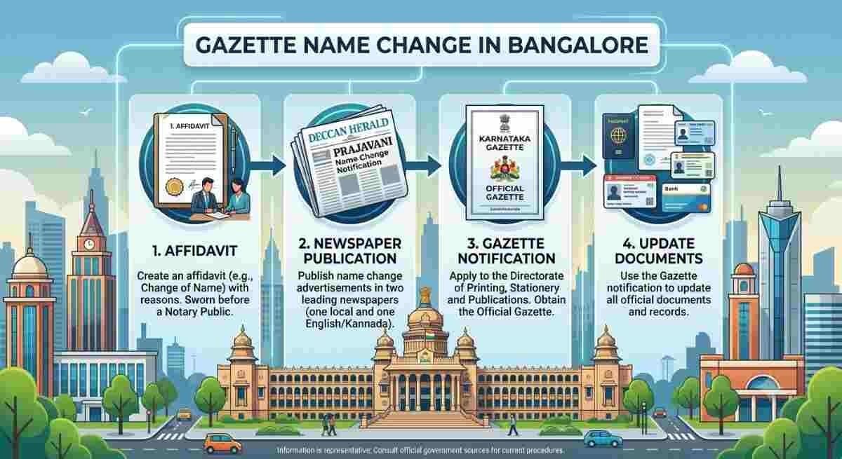 Delhi, Legal, Fast & Reliable Gazette Name Change Process In Bangalore