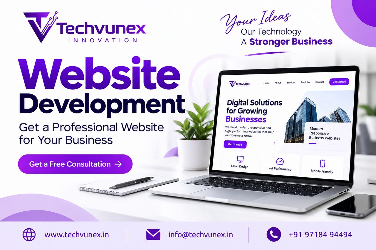 Noida, Software Development, Website Development Services | Techvunex Innovation