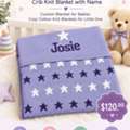 USD 120,  A Little Blanket Made Extra Special!