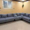 6 Seater Sofa Set- 1 Yr Used- Free Offer