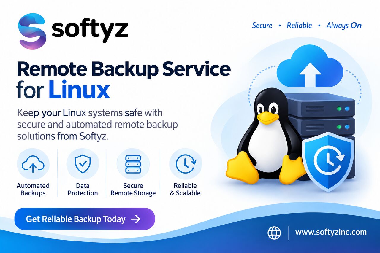 Austin, Computer, Linux Server Backup &ndash; AES-256 Encrypted, Zero GUI Required | Softyz Inc